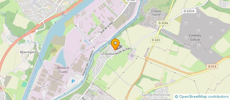 localisation de l'entreprise D6 STJARNA à RANVILLE