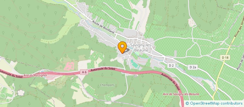 localisation de l'entreprise D7  SAVIGNY-LES-BEAUNE