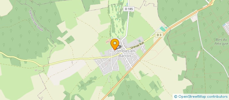 localisation de l'entreprise D7 MURIERS  COMBLES-EN-BARROIS