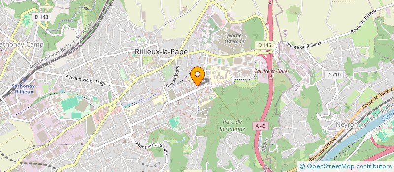 localisation de l'entreprise D7M à RILLIEUX-LA-PAPE