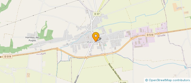 localisation de l'entreprise DA  MARCILLOLES