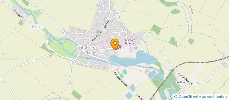 localisation de l'entreprise DA AUTO à SAINT-GEORGES-SUR-EURE
