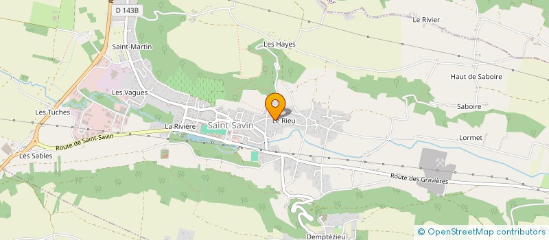 localisation de l'entreprise DA BALAIA  SAINT-SAVIN