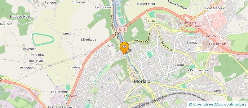 localisation de l'entreprise DA BEP LEC'H - TOUTES DIRECTIONS  SAINT-MARTIN-DES-CHAMPS