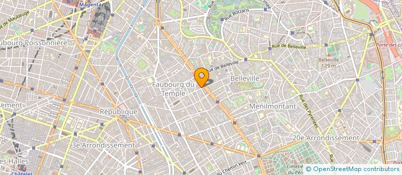 localisation de l'entreprise DA BRUFAGE à PARIS