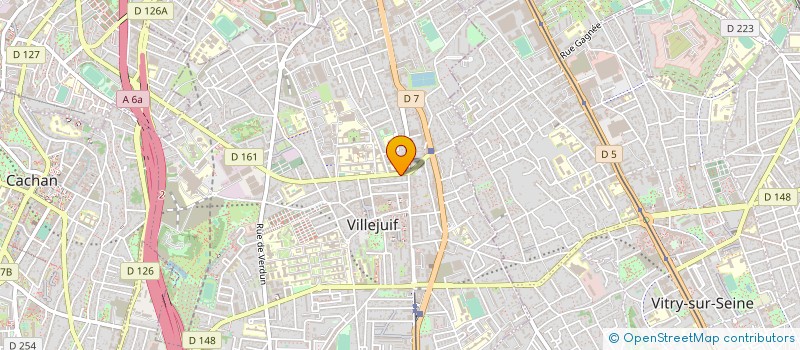 localisation de l'entreprise DA CAPO à VILLEJUIF