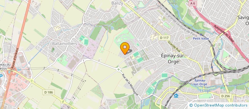 localisation de l'entreprise DA CAPO  EPINAY-SUR-ORGE