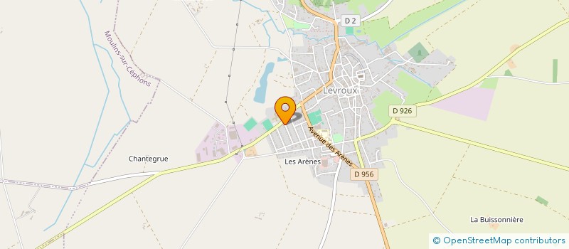 localisation de l'entreprise DA CAPO MP à LEVROUX