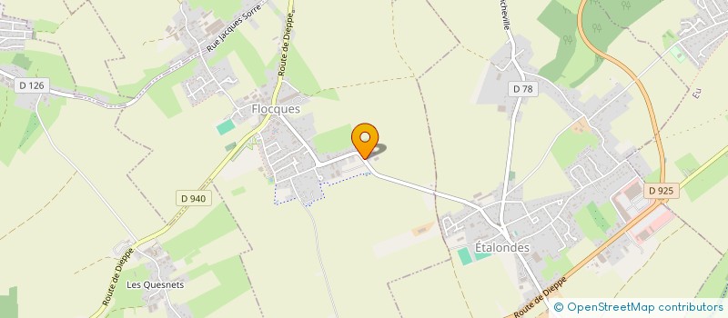 localisation de l'entreprise DA CLAUDE PICARD  FLOCQUES