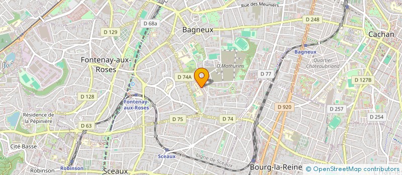 localisation de l'entreprise DA CLUB TRANSPORT à BAGNEUX