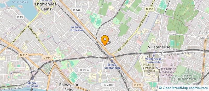 localisation de l'entreprise DA COMPUTING à DEUIL-LA-BARRE