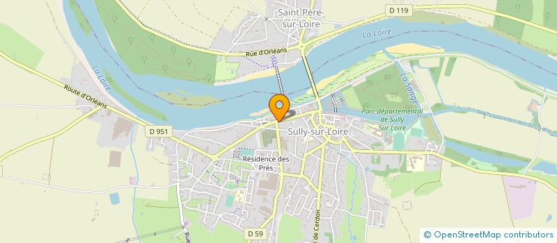 localisation de l'entreprise DA CONCEICAO  SULLY-SUR-LOIRE