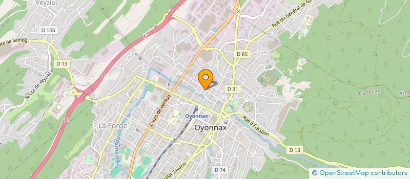 localisation de l'entreprise DA CONSEIL ET FORMATION à OYONNAX