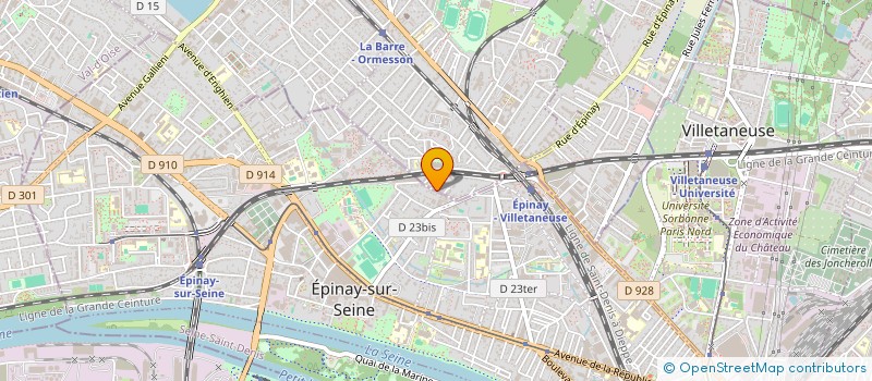 localisation de l'entreprise DA CONSULTING  DEUIL-LA-BARRE