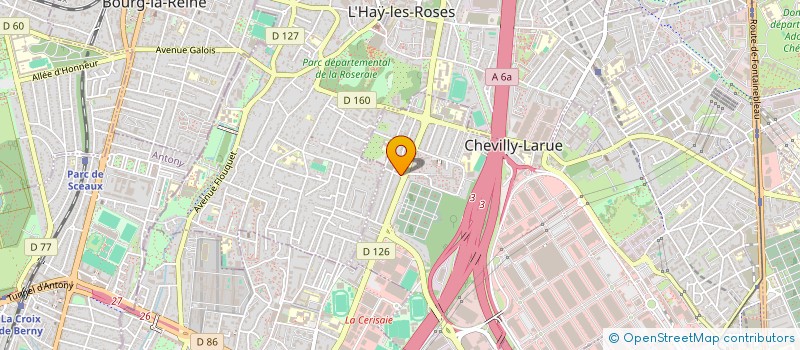 localisation de l'entreprise DA COSTA  CHEVILLY-LARUE