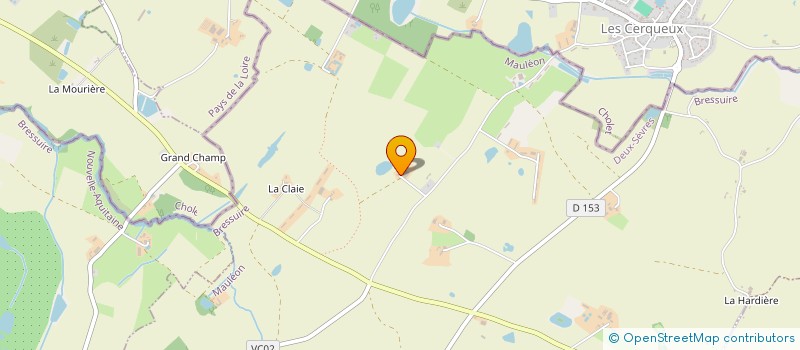 localisation de l'entreprise DA COSTA CREATION  MAULEON