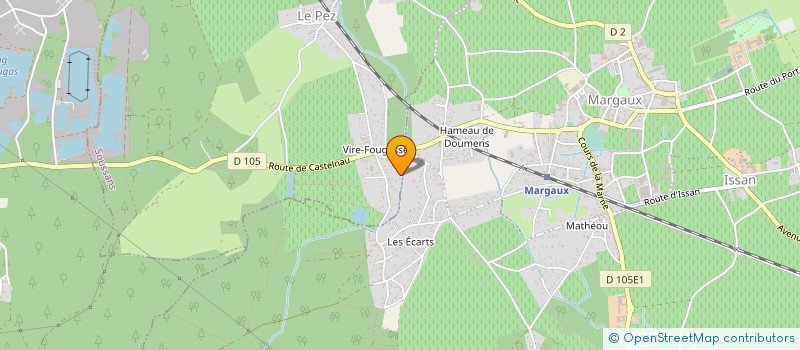 localisation de l'entreprise DA COSTA JEREMIE  SOUSSANS