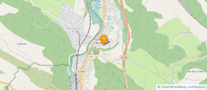 localisation de l'entreprise DA COSTA PERE ET FILS à FOIX