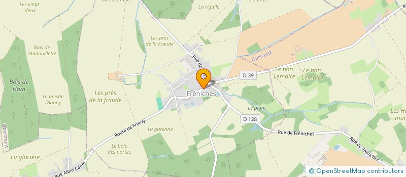 localisation de l'entreprise DA COSTA RENOVATION  FRENICHES