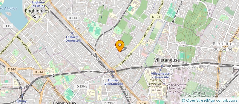 localisation de l'entreprise DA CREW 95  MONTMAGNY