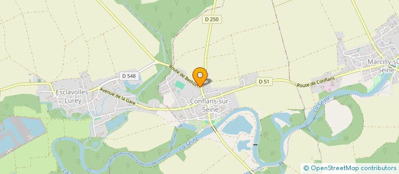 localisation de l'entreprise DA CRUZ  CONFLANS-SUR-SEINE