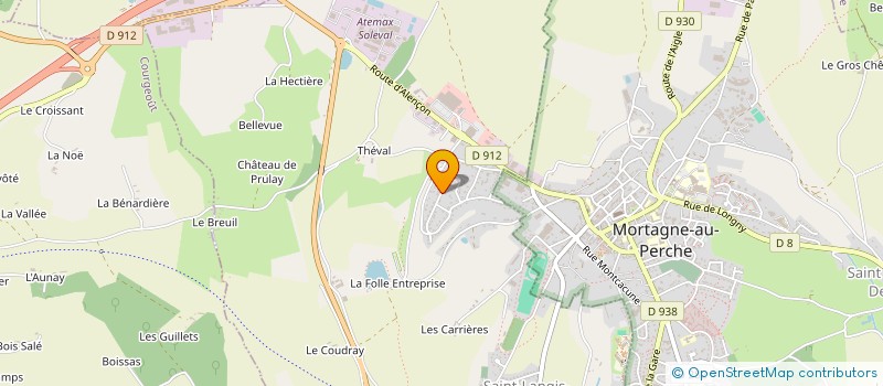 localisation de l'entreprise DA CRUZ SOARES à SAINT-LANGIS-LES-MORTAGNE