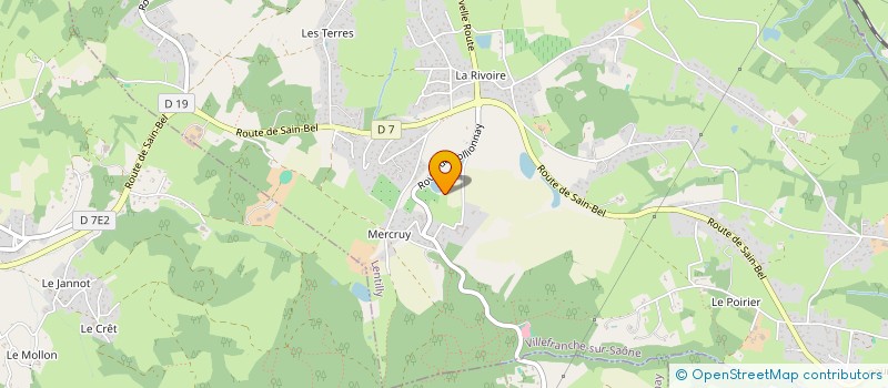 localisation de l'entreprise DA CUNHA  LENTILLY