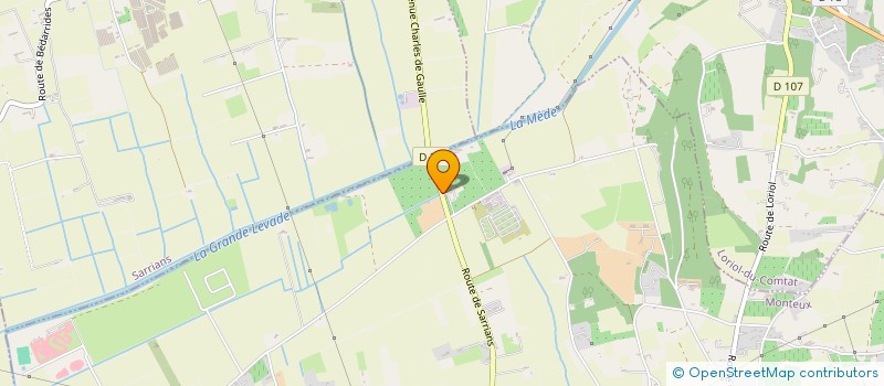 localisation de l'entreprise DA CUNHA  MONTEUX