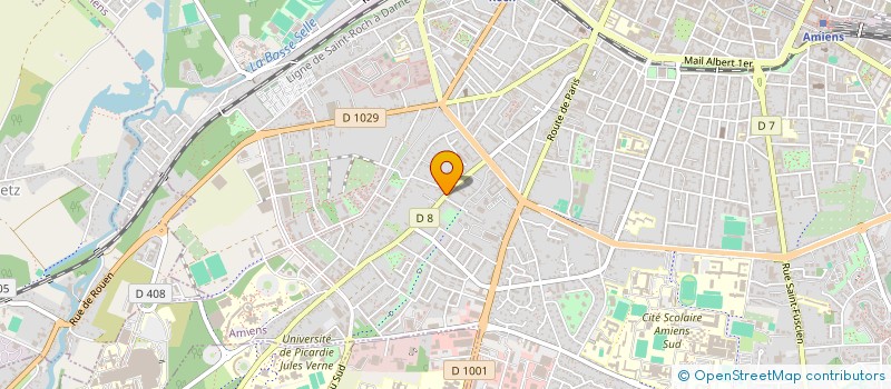 localisation de l'entreprise DA CUNHA A.A. FRERES à AMIENS