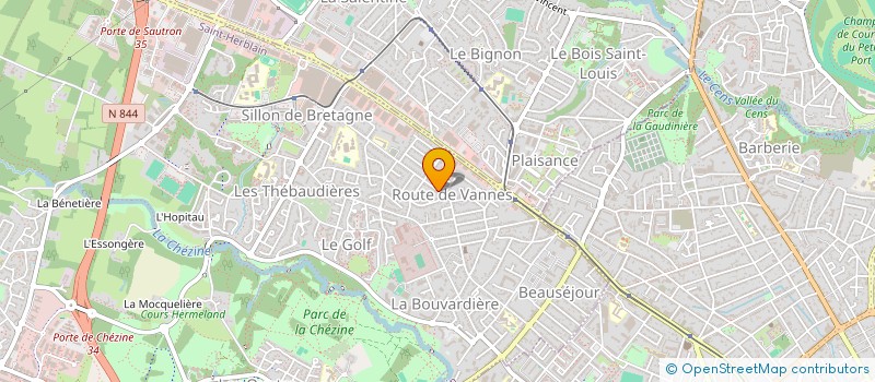 localisation de l'entreprise DA CUNHA IMMOBILIER  SAINT-HERBLAIN