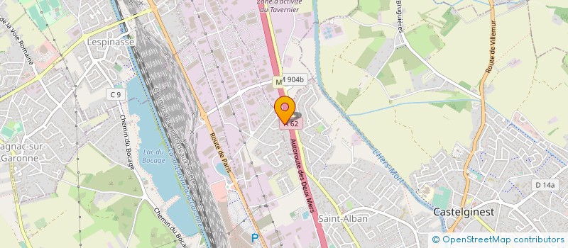 localisation de l'entreprise DA CUNHA MENUISERIE GENERALE  BRUGUIERES