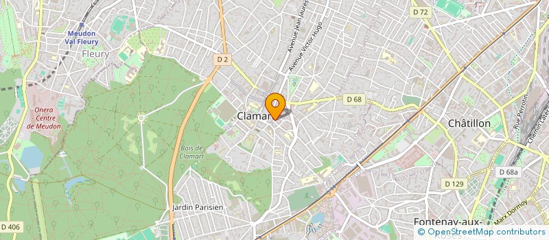localisation de l'entreprise DA CUNHA NETTOYAGE ET MAINTENANCE à CLAMART