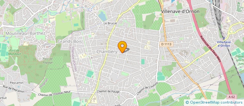 localisation de l'entreprise DA CUNHA VICTOR à VILLENAVE-D'ORNON