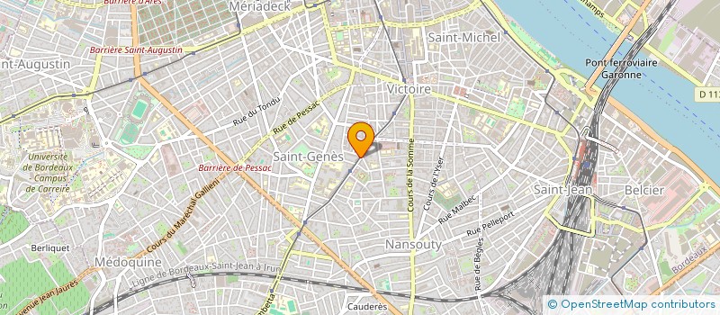 localisation de l'entreprise DA DIVA'S BEAUTY COURT  BORDEAUX