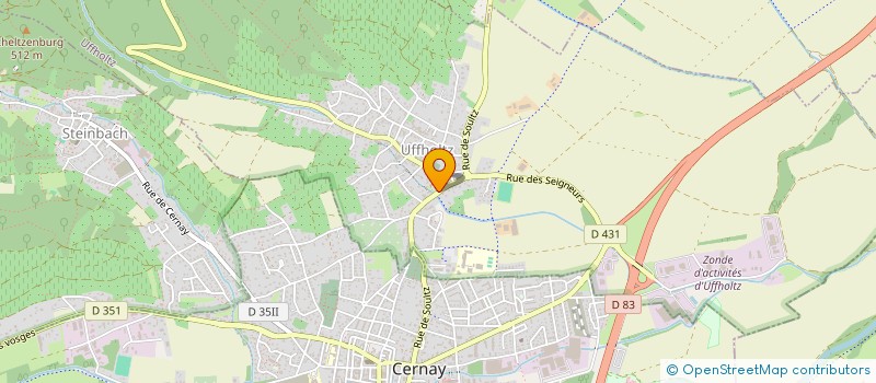 localisation de l'entreprise DA GIU  UFFHOLTZ