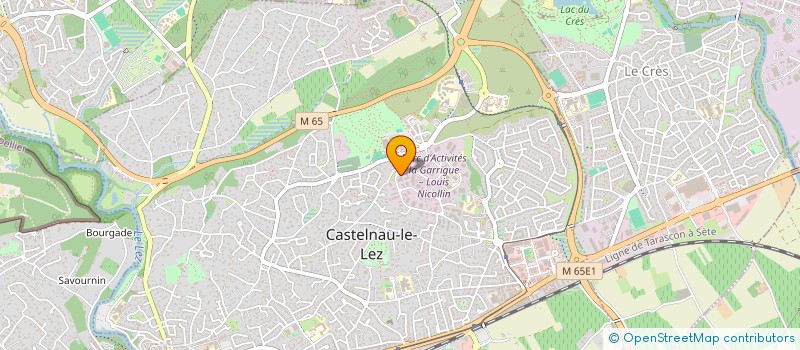 localisation de l'entreprise DA GROOVE DISTRIBUTION à CASTELNAU-LE-LEZ