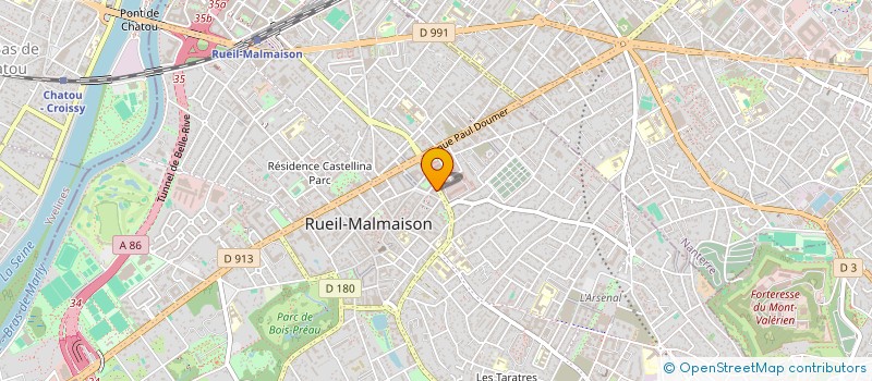 localisation de l'entreprise DA GROUP à RUEIL-MALMAISON