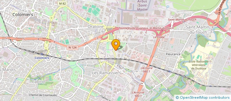 localisation de l'entreprise DA HOLDING à TOULOUSE