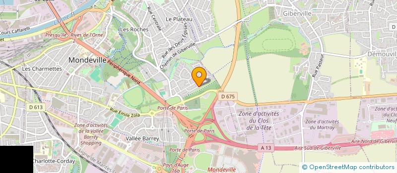 localisation de l'entreprise DA HYPE CULTURE  MONDEVILLE