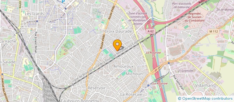 localisation de l'entreprise DA INVEST à TOULOUSE