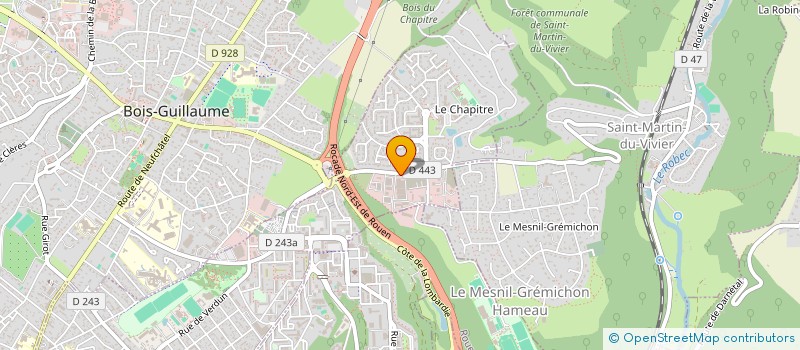 localisation de l'entreprise DA INVESTISSEURS  BIHOREL