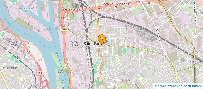 localisation de l'entreprise DA'KA WEAR  SAINT-FONS