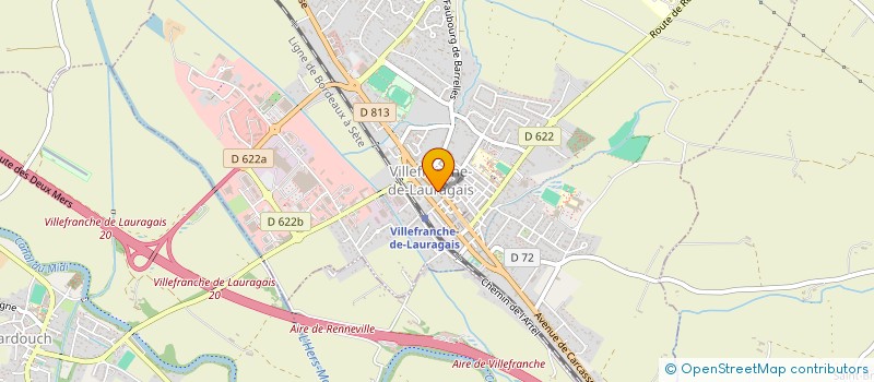 localisation de l'entreprise DA LOZZO HOLDING & CONSULTING  VILLEFRANCHE-DE-LAURAGAIS