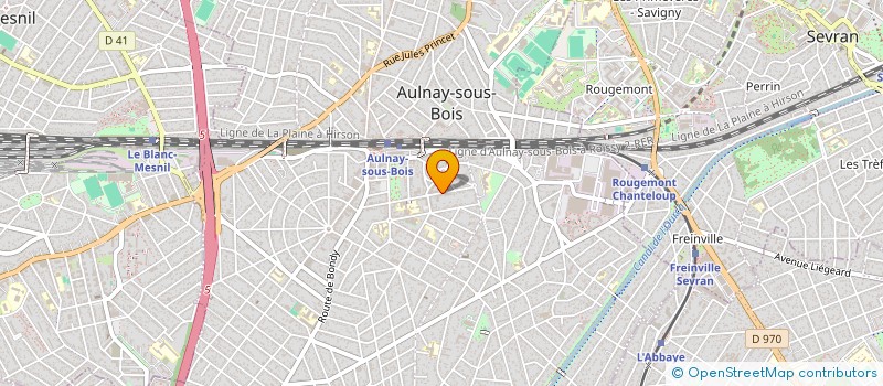 localisation de l'entreprise DA LY à AULNAY SOUS BOIS