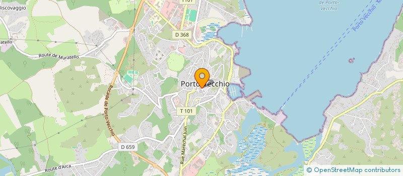 localisation de l'entreprise DA MAMA A FIGLIOLA  PORTO VECCHIO