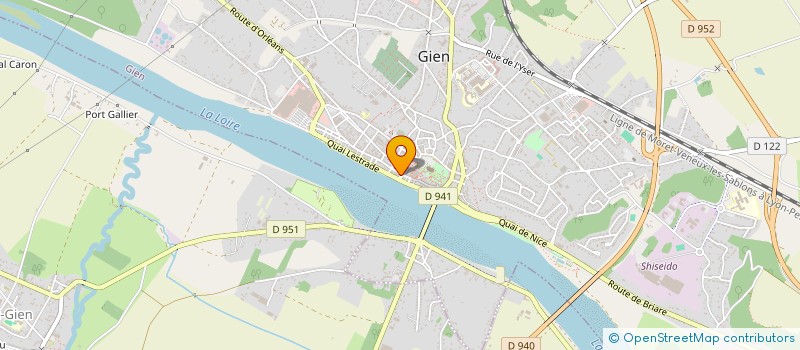 localisation de l'entreprise DA.MI.SA.JE à GIEN