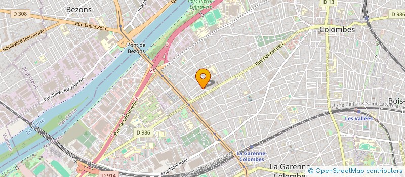 localisation de l'entreprise DA PRESTIGE à COLOMBES