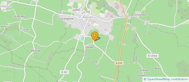 localisation de l'entreprise DA RACING  RAUZAN