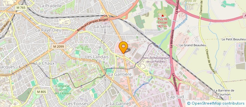 localisation de l'entreprise DA RENOVATION AUVERGNE  CLERMONT-FERRAND