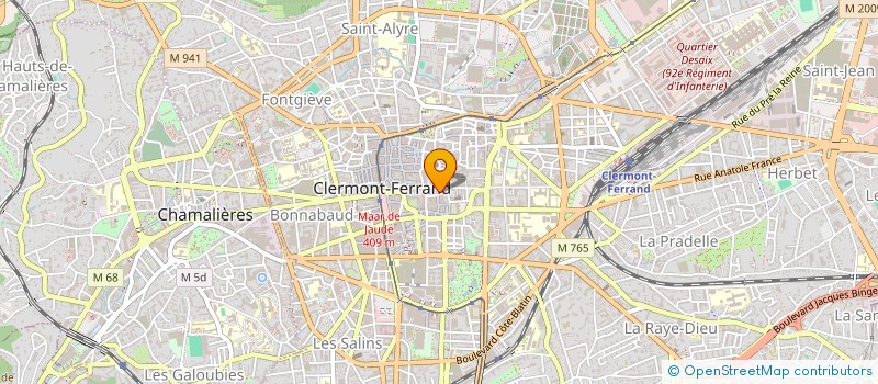 localisation de l'entreprise DA REUFF WEAR TIME HIP HOP SHOP  CLERMONT-FERRAND